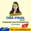 7 CMA Final - Corporate Laws & Compliance by CA Shivangi Agrawal (In Hindi)