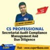 CS Professional Module 2 Secretarial Audit Compliance Management And Due Diligence By MEPL Classes CA Mohit Agarwal