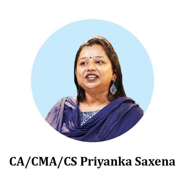 CA CMA CS Priyanka Saxena