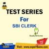 Test Series For SBI CLERK