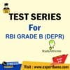 Test Series For RBI GRADE B (DEPR)