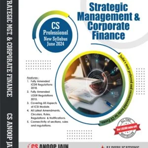 CS Professional SMCF Book By CS Anoop Jain (New Syllabus)