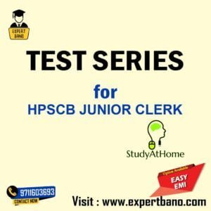 Test Series For HPSCB JUNIOR CLERK