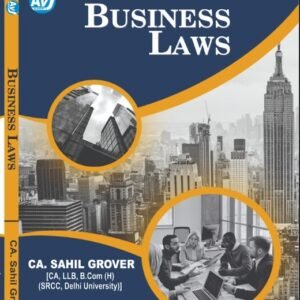 CA Foundation Business Laws Book by CA Sahil Grover (New Syllabus)
