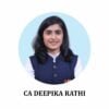 CA Foundation Business Laws Book by CA Deepika Rathi