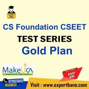 MAKE U CA TEST SERIES