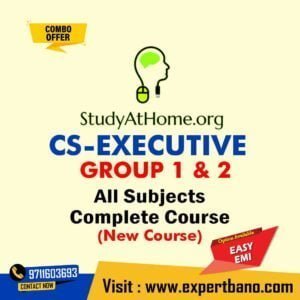 CS Executive Group 1 and 2 All Subjects Combo by Study At Home (New Course)