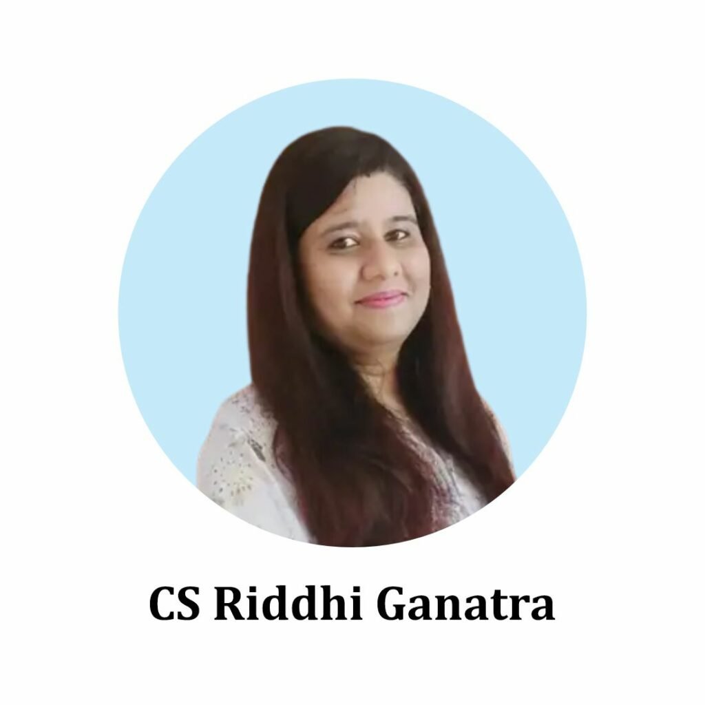 CS Riddhi Ganatra