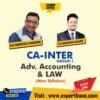 CA Inter Advanced Accounting and Law Combo By CA Parveen Sharma and CA Darshan Khare (New Syllabus)