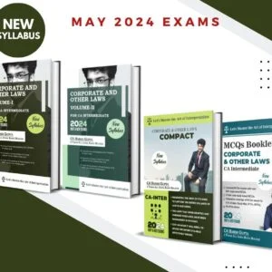 CA Inter Law Complete book Set by CA Harsh Gupta (New Syllabus) For Jan/May/Sep 25