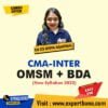 CMA Inter OMSM and BDA COMBO By MEPL Classes CA Divya Agarwal (New Syllabus 2022)