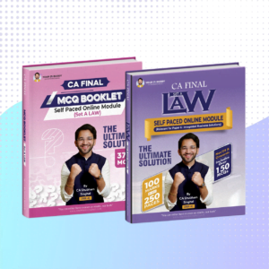 CA Final Law (Set A) Self Paced Online Module Book by CA Shubham Singhal