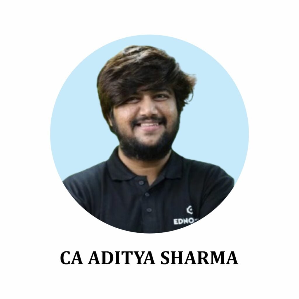 CA ADITYA SHARMA EDNOVAT