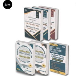 CMA Final DT book by CA Aarish Khan